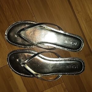 J. Crew flip flops